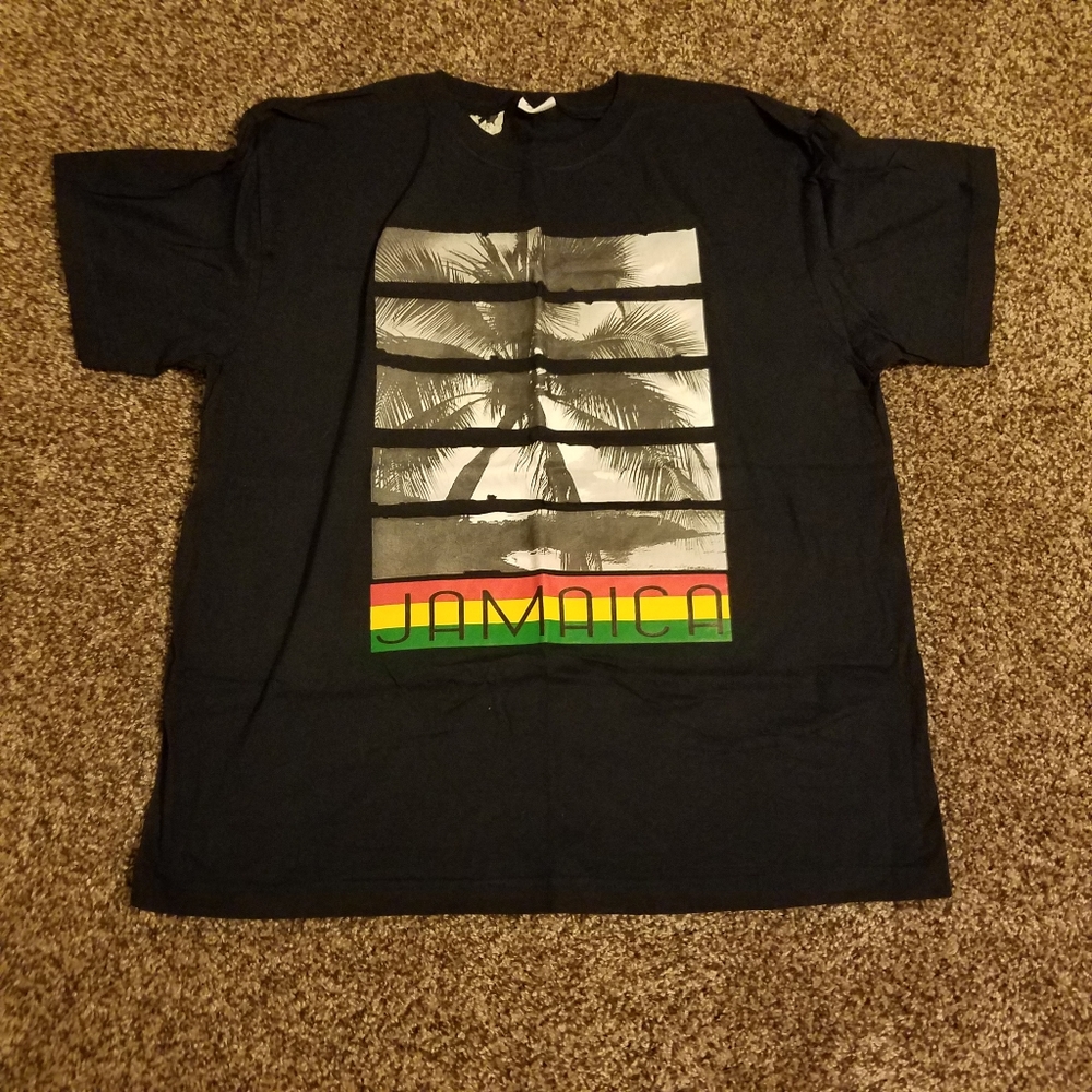 Jamaica Short Sleeve Shirt Size Large